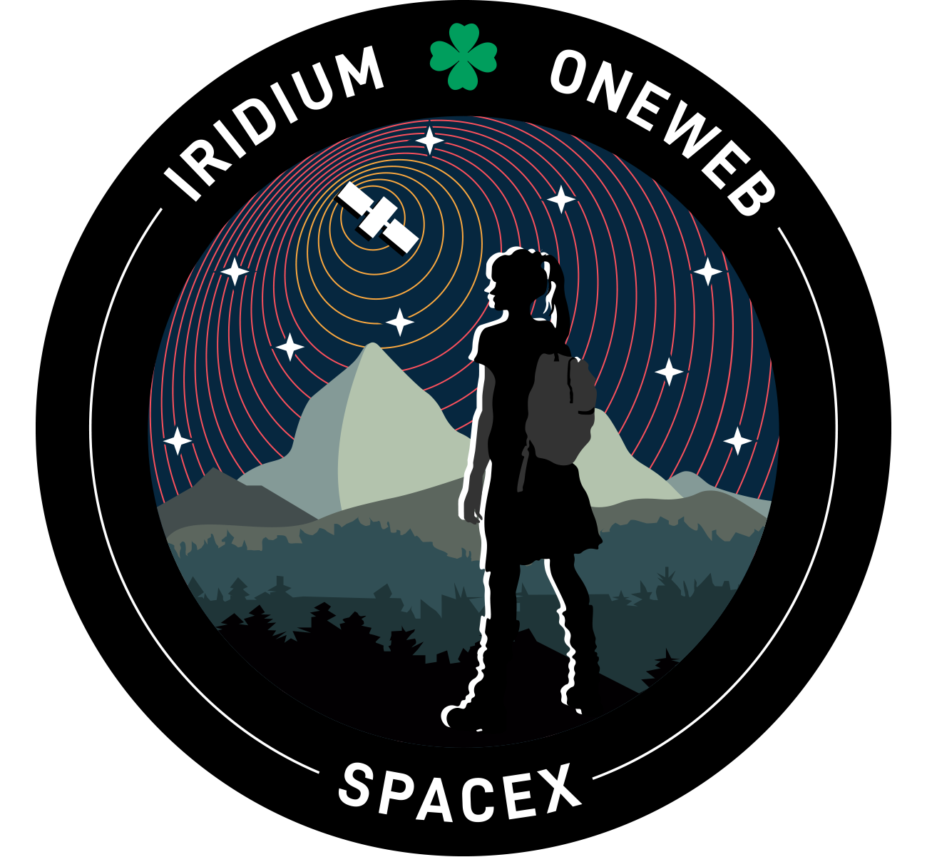 Parche de misión OneWeb 19 e Iridium-9