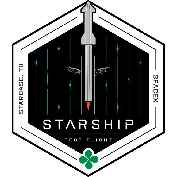 Parche Starship Vuelo Orbital
